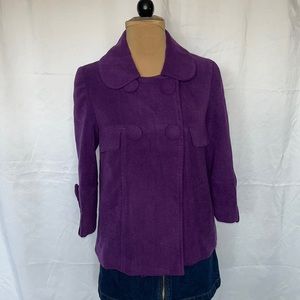 Jack by BB Dakota - Purple Button Coat